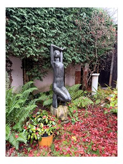 Jiří Kryštůfek (1932 - 2016) - Ráno (velká exteriérová bronzová plastika)