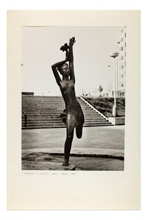 Jiří Kryštůfek (1932 - 2016) - Radost z mládí (velká bronzová plastika)