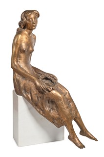 Jiří Kryštůfek (1932 - 2016) - Vínek (bronz)