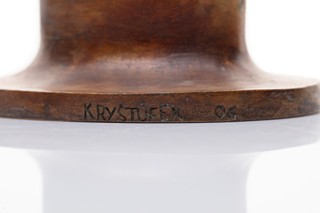 Jiří Kryštůfek (1932 - 2016) - Na jedné noze (bronz)