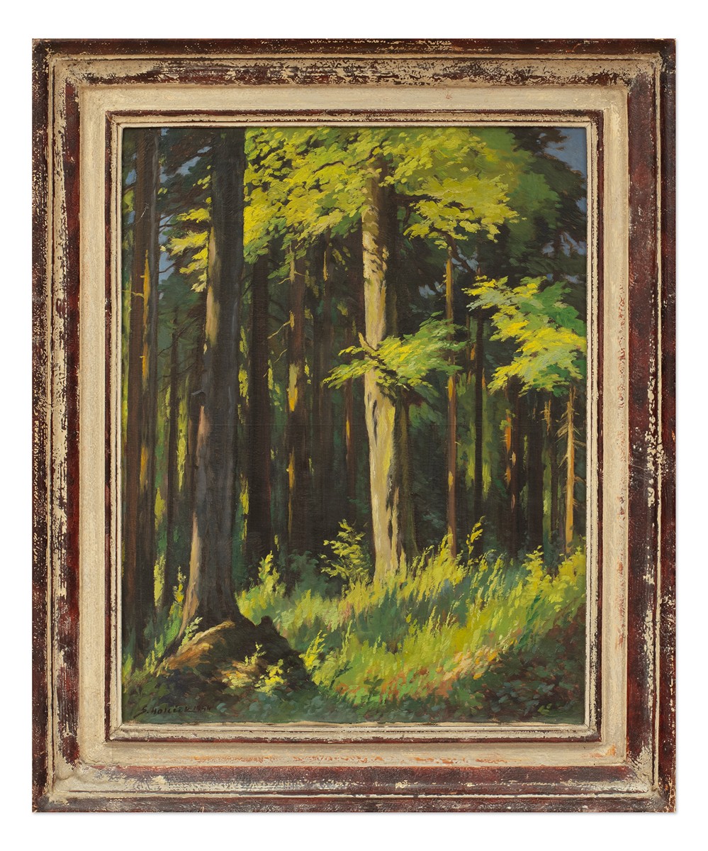 Stanislav Holeček (1900 - 1976) - Na kraji lesa