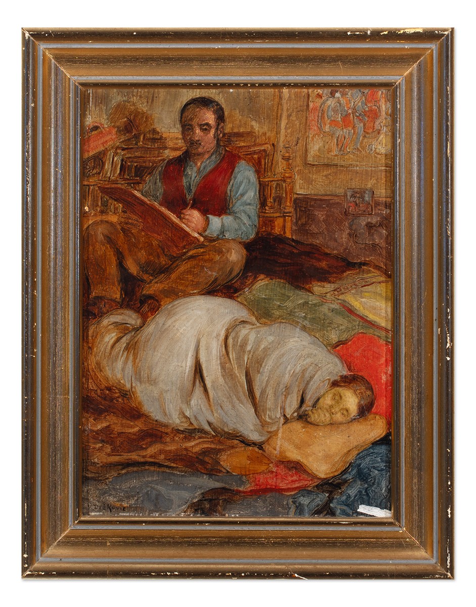 Valentin Držkovic (1888 - 1969) - V ateliéru