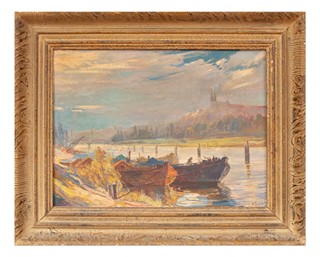 Jaroslav Kovář (1905 - 1987) - Kotviště na Císařské louce