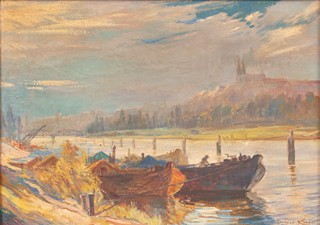 Jaroslav Kovář (1905 - 1987) - Kotviště na Císařské louce