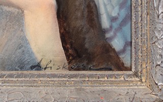 Josef Jiří Kamenický (1910 - 1981) - Dívka s kyticí