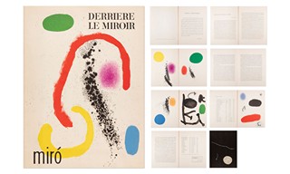 Joan Miró (1893 - 1983) - Derrière le Miroir, vydáno k výstavě 46 nových obrazů Miróa, duben 1961