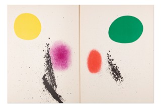 Joan Miró (1893 - 1983) - Derrière le Miroir, vydáno k výstavě 46 nových obrazů Miróa, duben 1961