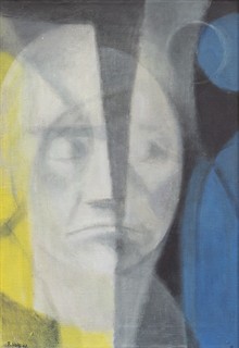 František Volf (1897 - 1983) - Maska Beethovena