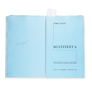 JULIŠ, Emil (1920 - 2006) - Multitext A