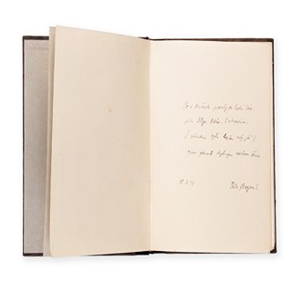 BEZRUČ, Petr (1867 - 1958) - Slezské písně (podpis autora)