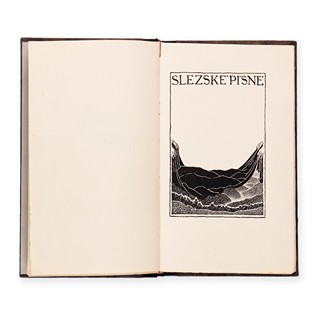 BEZRUČ, Petr (1867 - 1958) - Slezské písně (podpis autora)