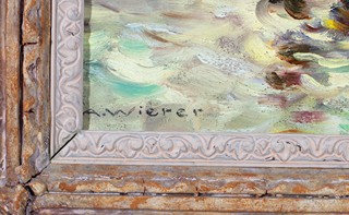 Alois Wierer (1878 - 1945) - Motiv z Holandska