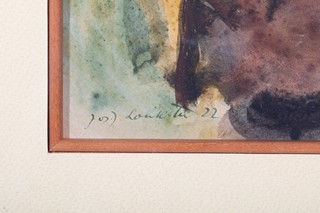 Josef Loukota (1879 - 1967) - Muž s liškou