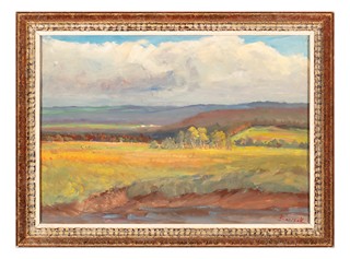Karel Balíček (1904 - 1985) - Krajina na Vysočině