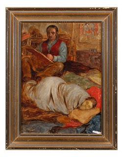Valentin Držkovic (1888 - 1969) - V ateliéru