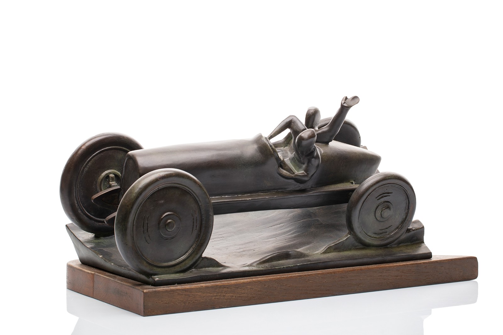 Otakar Švec (1892 - 1955) - Závodní auto (Bugatka)