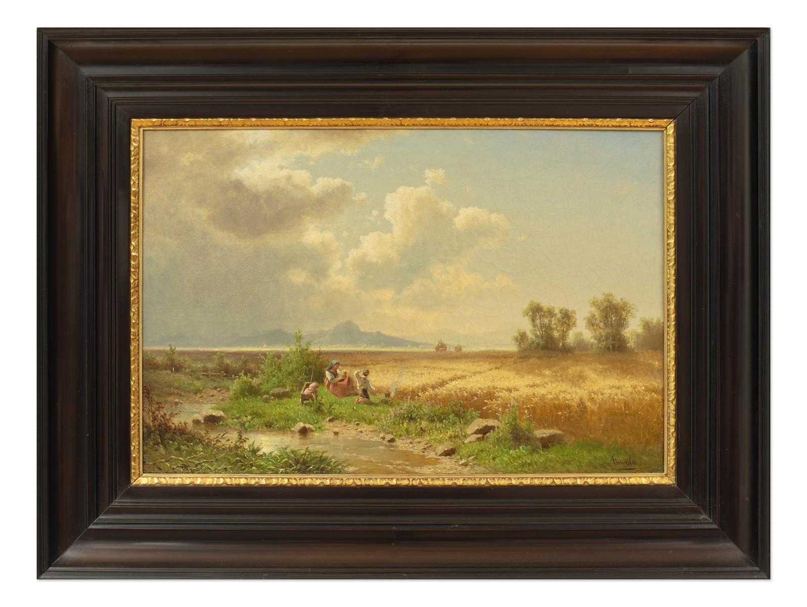 Adolf Chwala (1836 - 1900) - Krajina u Břeclavi