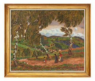 Jan Honsa (1876 - 1937) - Silnice do Pavlovic