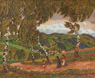 Jan Honsa (1876 - 1937) - Silnice do Pavlovic