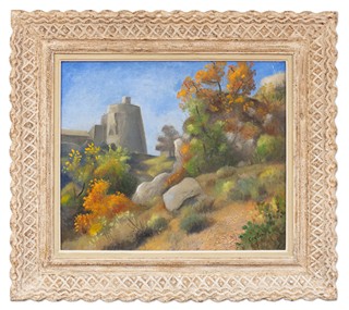 Otakar Kubín (1883 - 1969) - Podzim u rotundy v Simiane