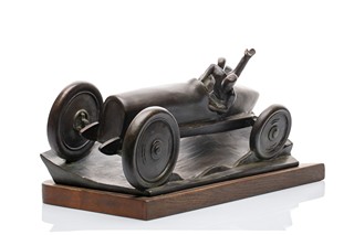 Otakar Švec (1892 - 1955) - Závodní auto (Bugatka)