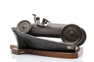 Otakar Švec (1892 - 1955) - Závodní auto (Bugatka)