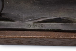 Otakar Švec (1892 - 1955) - Závodní auto (Bugatka)