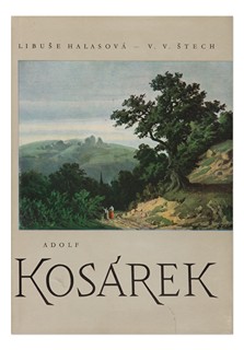 Adolf Kosárek (1830 - 1959) - Malá horská krajina s vodopádem