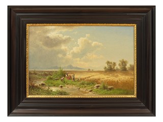 Adolf Chwala (1836 - 1900) - Krajina u Břeclavi
