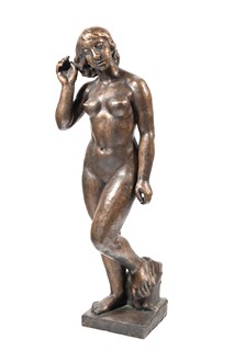 Břetislav Benda (1897 - 1983) - Stojící dívčí akt (velká plastika)