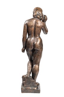 Břetislav Benda (1897 - 1983) - Stojící dívčí akt (velká plastika)