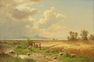 Adolf Chwala (1836 - 1900) - Krajina u Břeclavi