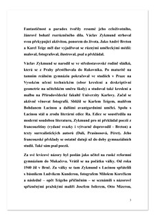 Václav Zykmund (1914 - 1984) - Surrealistický sen / Město noci (oboustranný obraz)