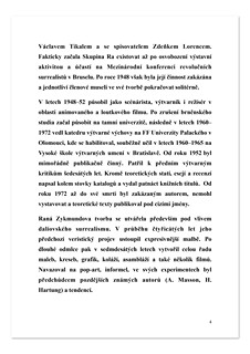 Václav Zykmund (1914 - 1984) - Surrealistický sen / Město noci (oboustranný obraz)