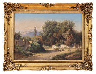 Alois Kirnig (1840 - 1911) - Krajina ze severní Itálie
