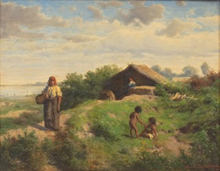 Leopold Carl Müller (1834 - 1892) - Motiv z Uher