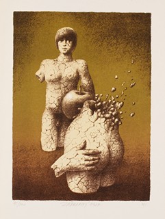 Vlastimil Zábranský (1936 - 2021) - Paris a Helené