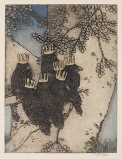 Vojtěch Preissig (1873 - 1944) - Sedmero havranů