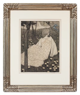 Vojtěch Preissig (1873 - 1944) - Modráček
