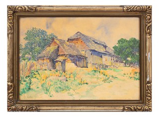 Oskar Fiala (1860 - 1918) - Chalupy