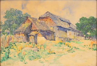 Oskar Fiala (1860 - 1918) - Chalupy