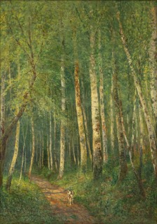 Václav Březina (1862 - 1906) - Z Opočenské obory