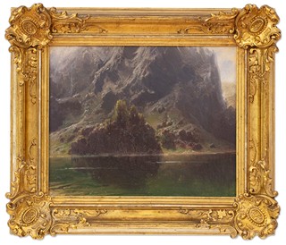 August Bedřich Piepenhagen (1791 - 1868) - Horské jezero