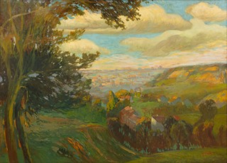 Jindřich Fürst (1873 - 1943) - Pohled do krajiny
