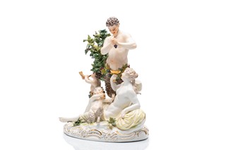 Bakchanálie (Satyrgruppe) | Míšeň (Meissen)