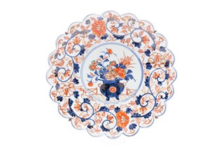 Porcelánový talíř Imari | Japonsko