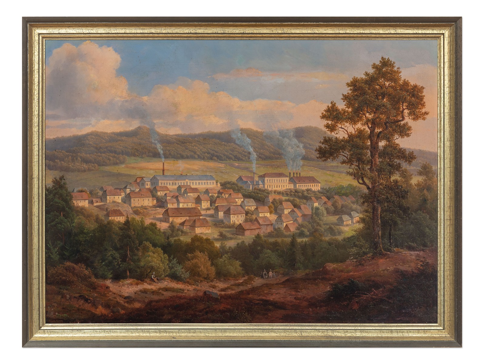 Karl Würbs (1807 - 1876) - Sklárna v Čechách