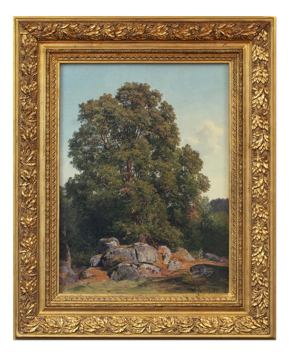 Alois Kirnig (1840 - 1911) - Krajina s dubem