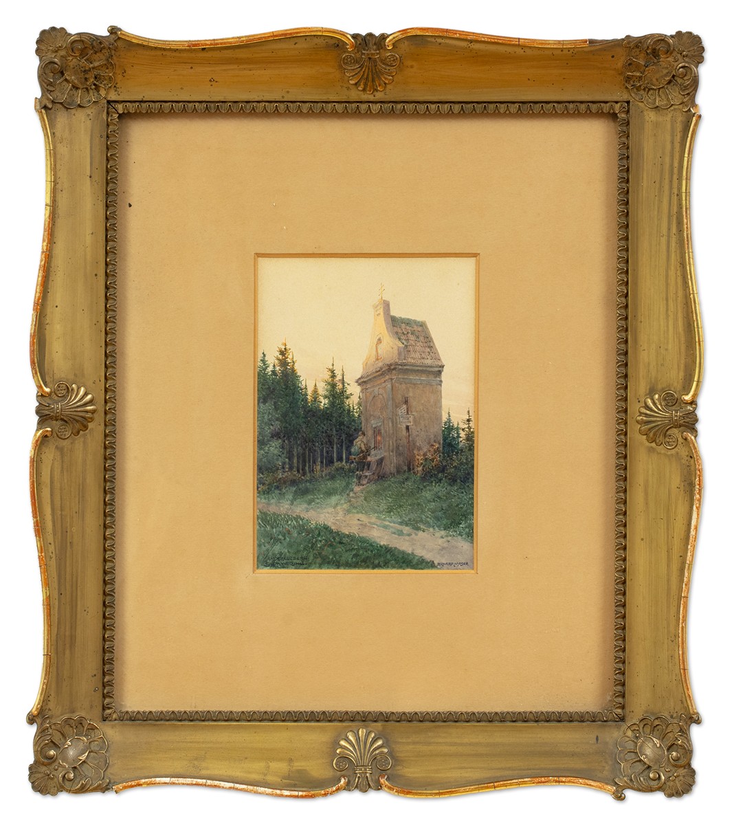 Richard Moser (1874 - 1924) - Am Kreuzberg Semmering