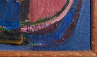 Laszlo Barta (1902–1961) - Postava v interiéru